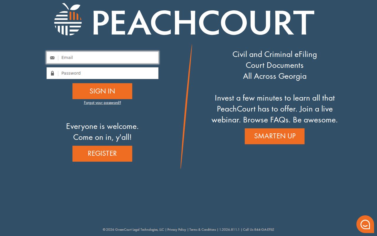 Harris County civil dockets PeachCourt account access