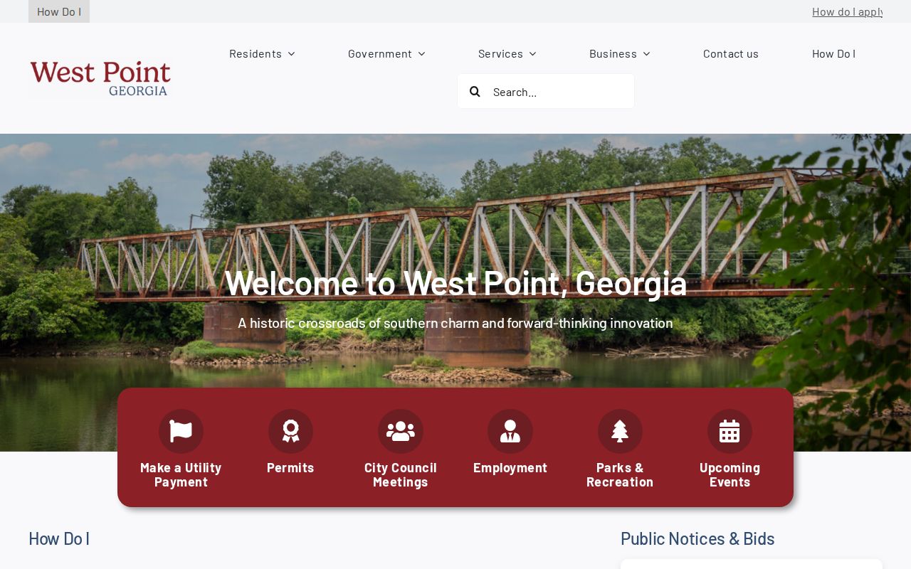 Official City of West Point website